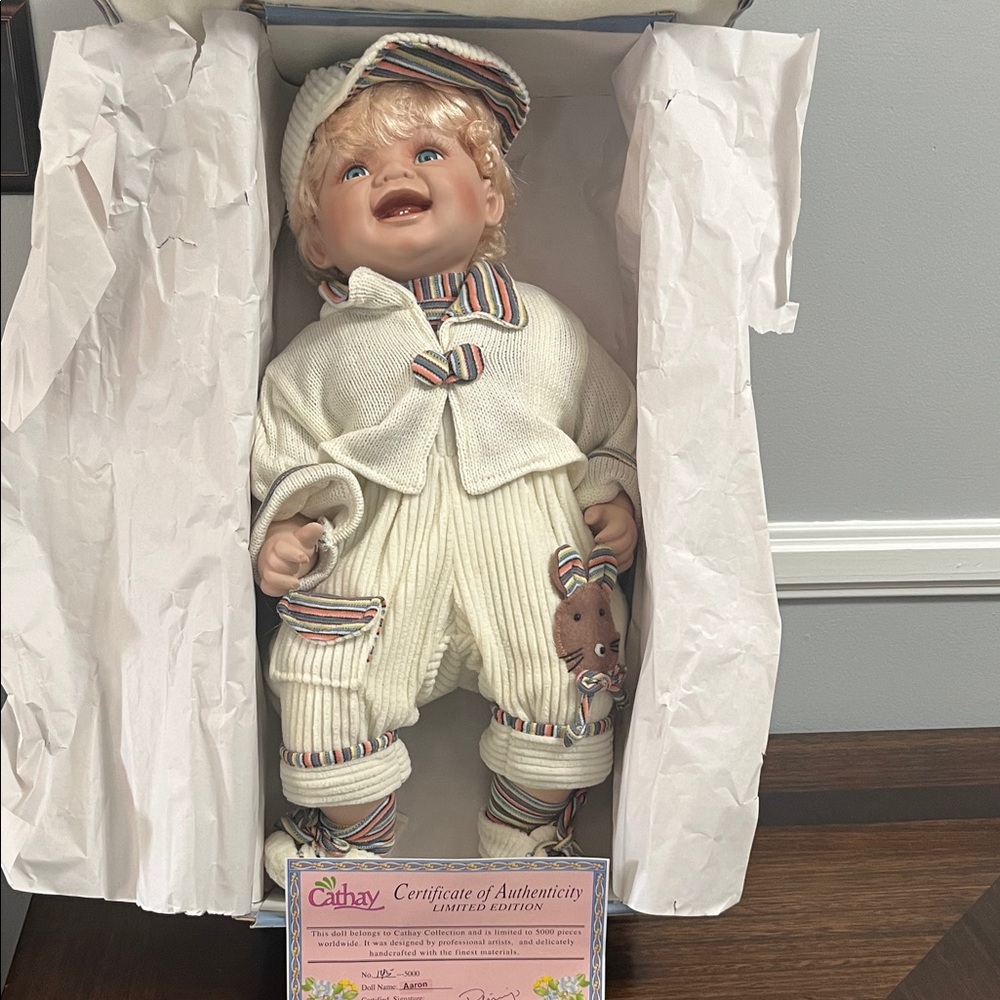 Cathay Collection Porcelain Doll AARON 145 of 5000